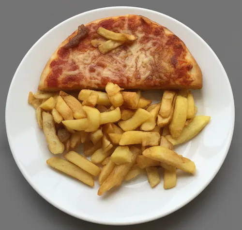 Half Fried Pizza 